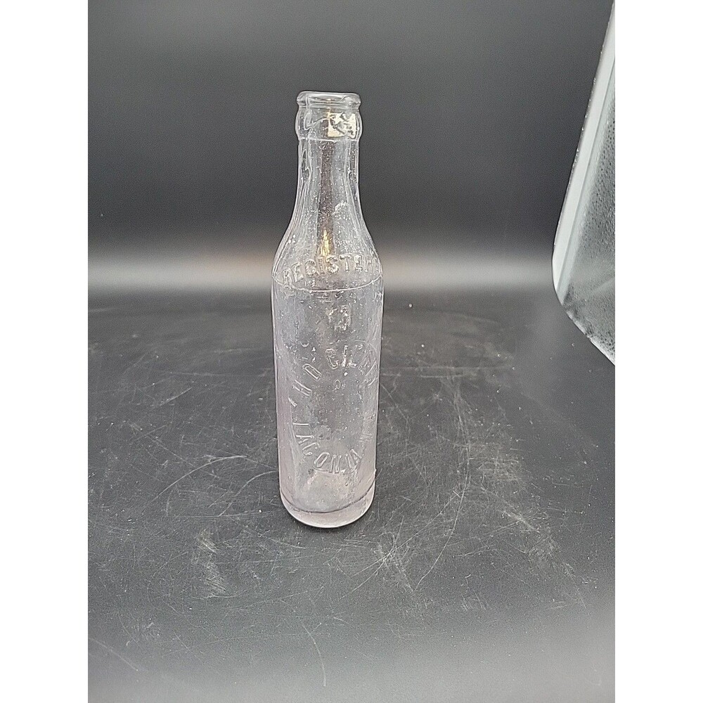 H.D. Cilley Laconia New Hampshire NH Crown Top Soda Bottle Registered